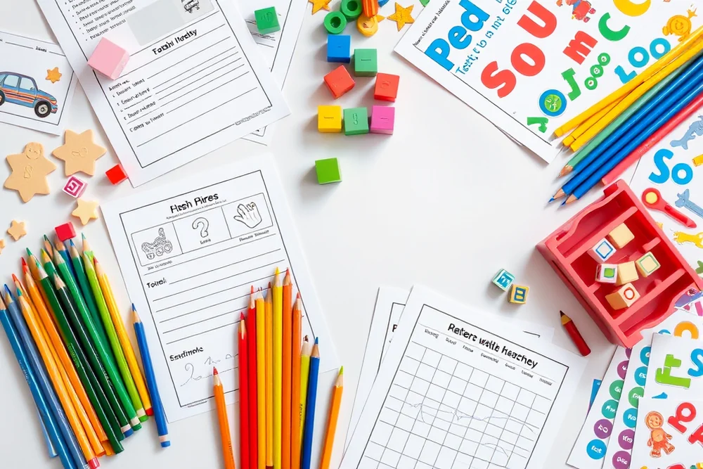 budget craft preschool activities — Budget Craft Preschool Activities (the finished result)