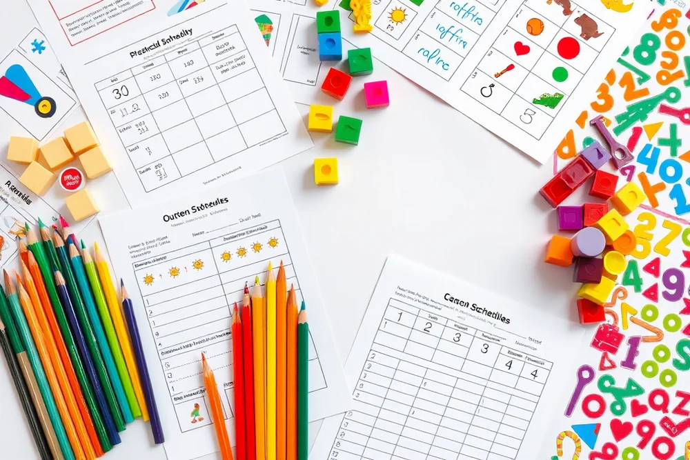 preschool crafts lesson plans & schedules — Preschool Crafts Lesson Plans & Schedules (the finished result)