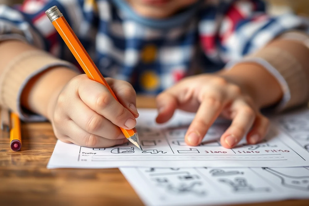 preschool crafts printables & worksheets — Preschool Crafts Printables & Worksheets (step by step)