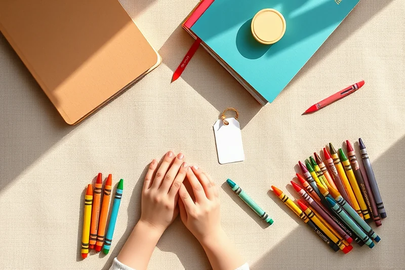 simple preschool crafts lesson — Simple Preschool Crafts Lesson (the finished result)
