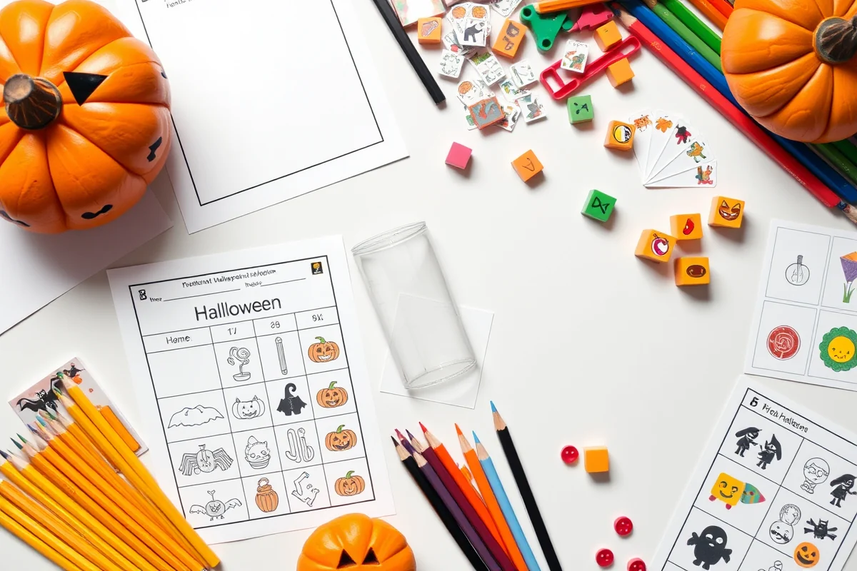 best preschool halloween crafts — Best Preschool Halloween Crafts (the finished result)
