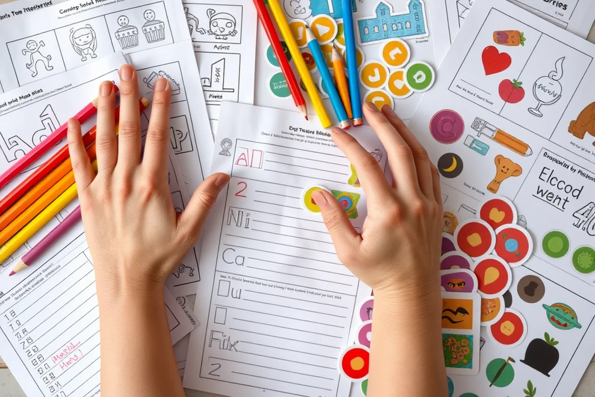 easy preschool crafts printables — Easy Preschool Crafts Printables (the finished result)