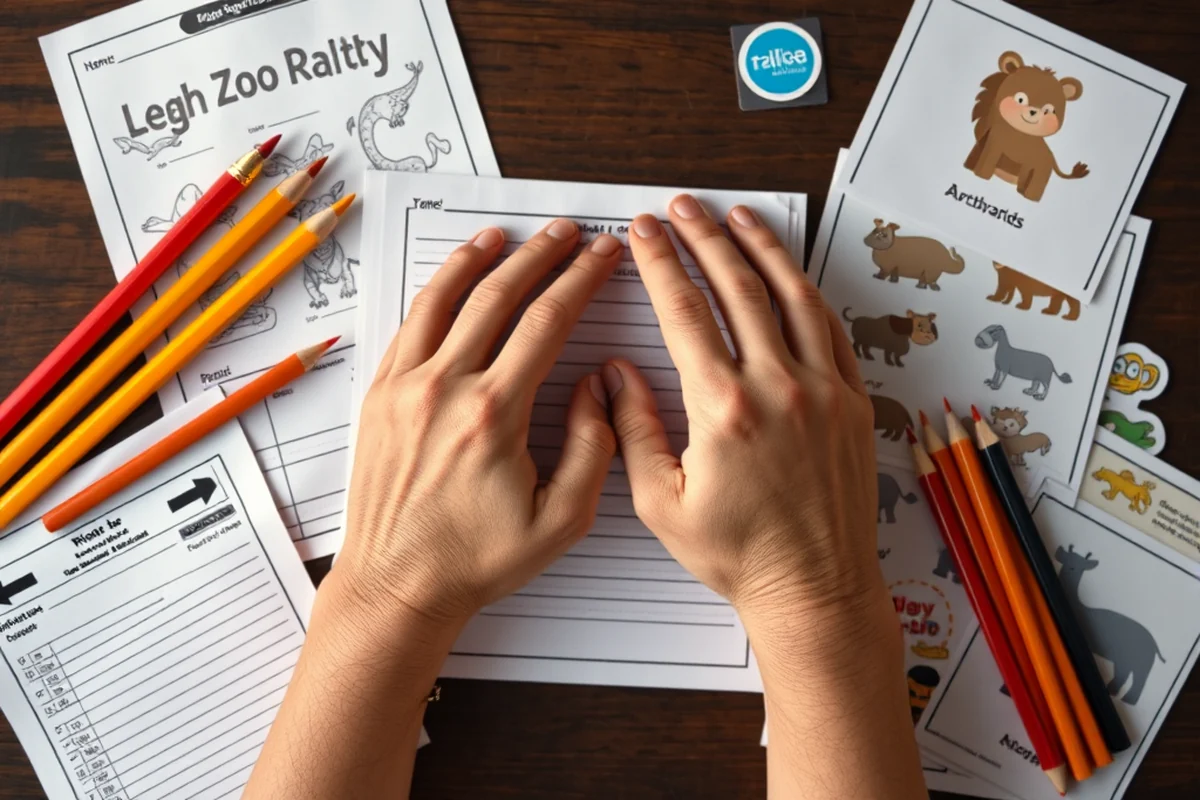 easy zoo crafts for preschoolers — Easy Zoo Crafts For Preschoolers (the finished result)