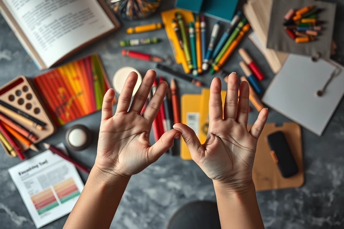 preschool art supplies — Preschool Art Supplies (the finished result)