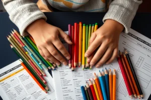 Preschool Crafts Grade Checklist