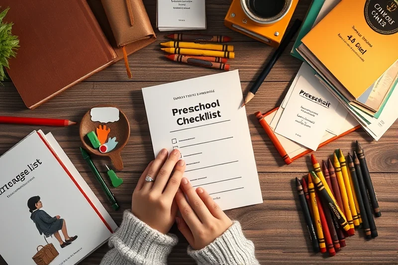 preschool crafts printables checklist — Preschool Crafts Printables Checklist (the finished result)