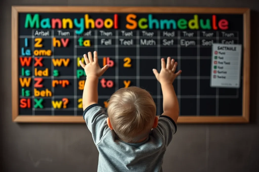Preschool Daily Schedule