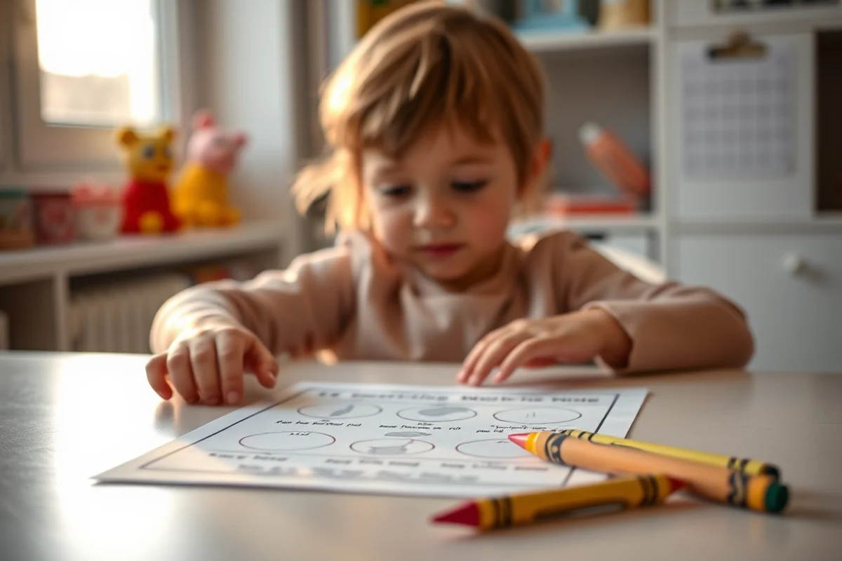 preschool morning work — Preschool Morning Work (step by step)