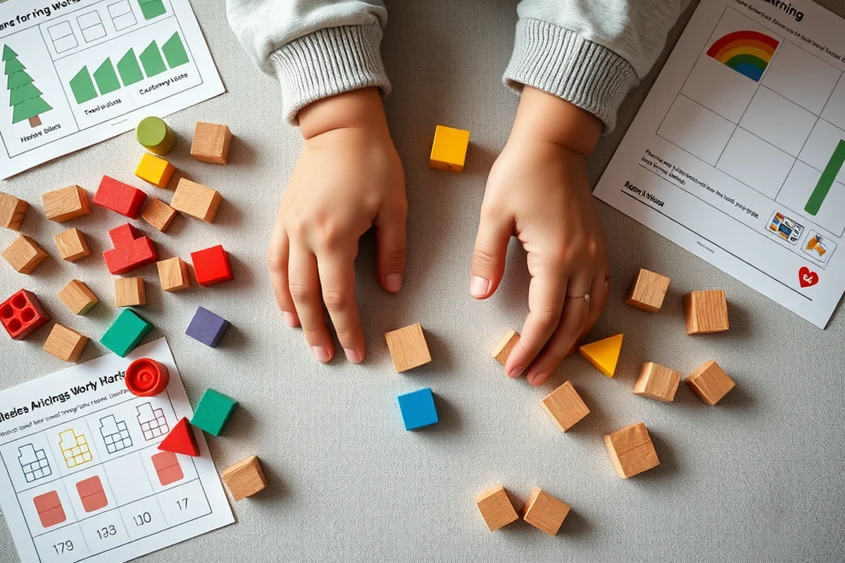 preschool morning work — Preschool Morning Work (the finished result)