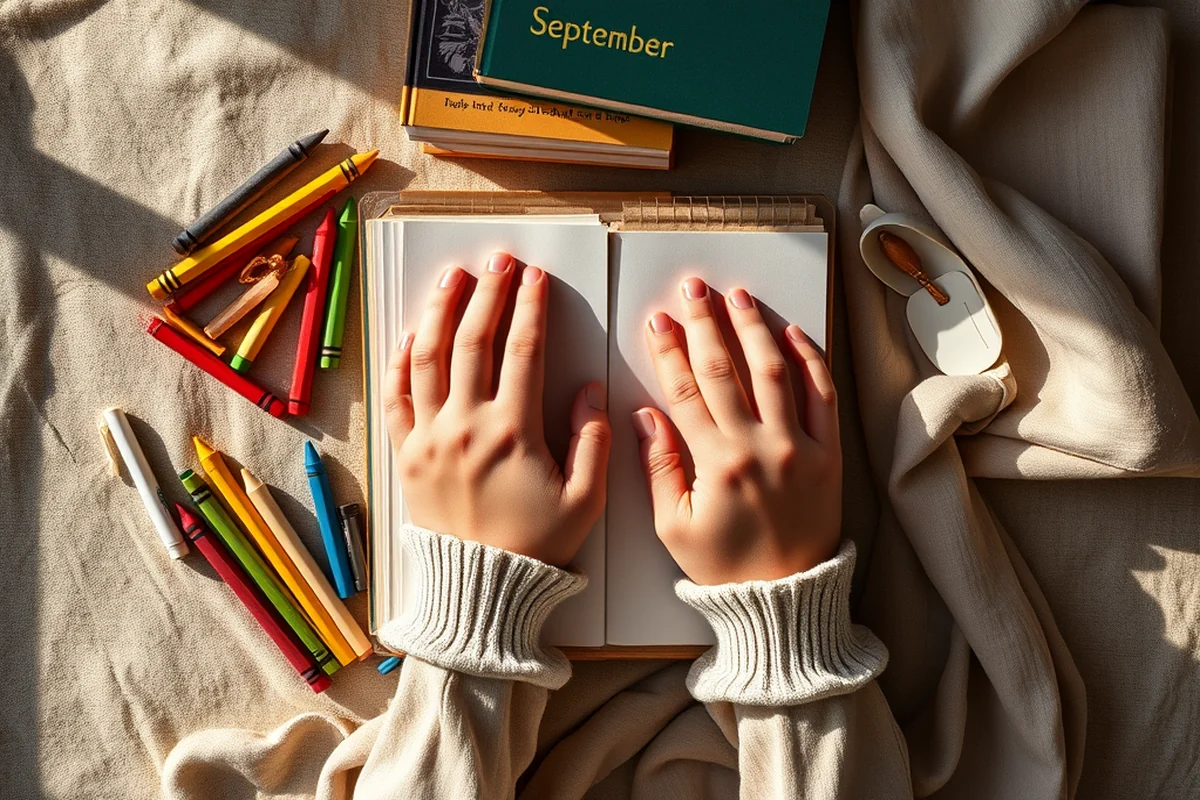 september arts and crafts for kids — September Arts And Crafts For Kids (the finished result)