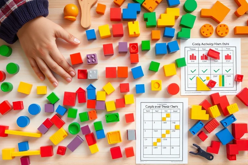 craft preschool activities without tools — Craft Preschool Activities Without Tools (the finished result)