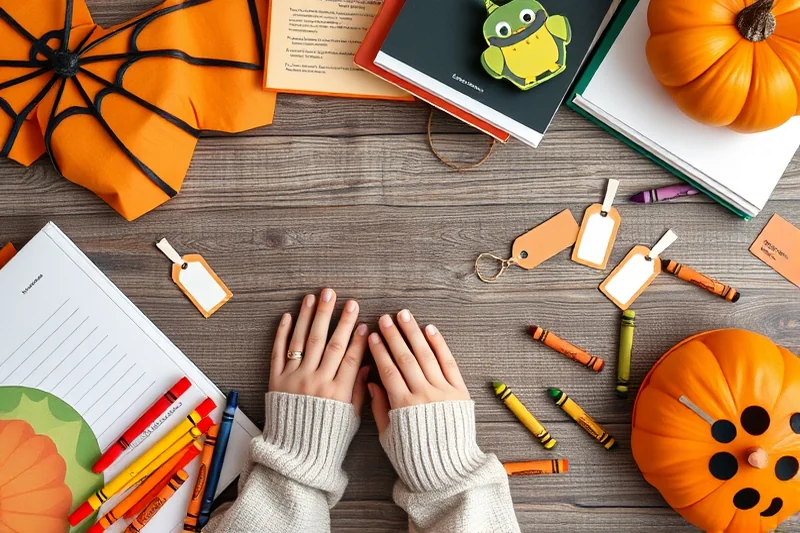 diy preschool halloween crafts — Diy Preschool Halloween Crafts (the finished result)