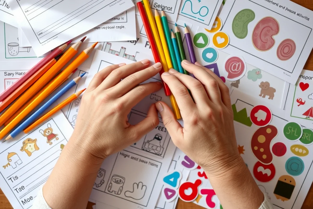 easy preschool crafts activities — Easy Preschool Crafts Activities (the finished result)