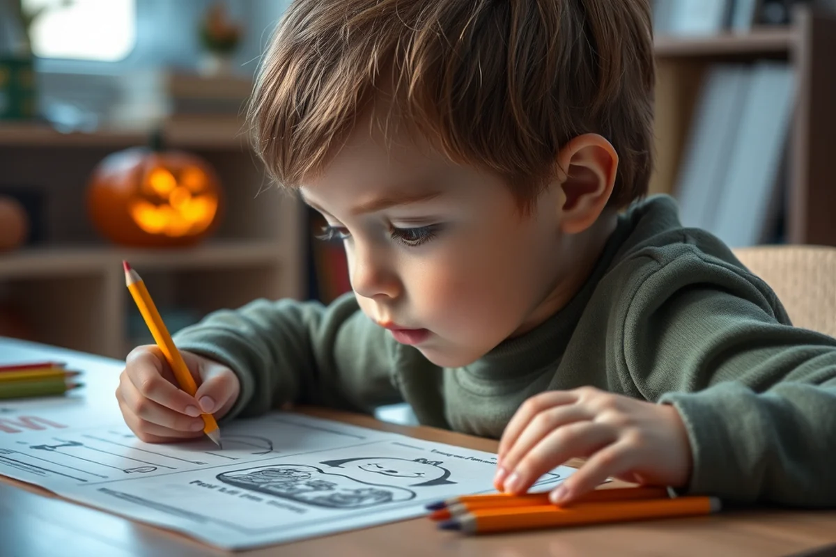 halloween activities for kids — Halloween Activities For Kids (step by step)