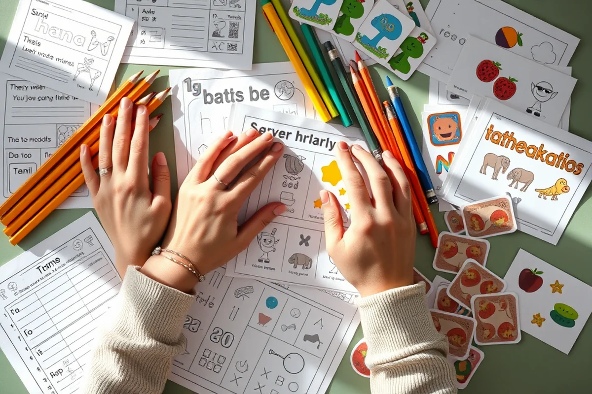 preschool crafts budget printable — Preschool Crafts Budget Printable (the finished result)