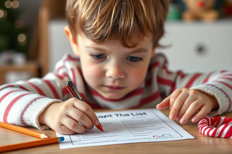 preschool crafts christmas list — Preschool Crafts Christmas List (step by step)