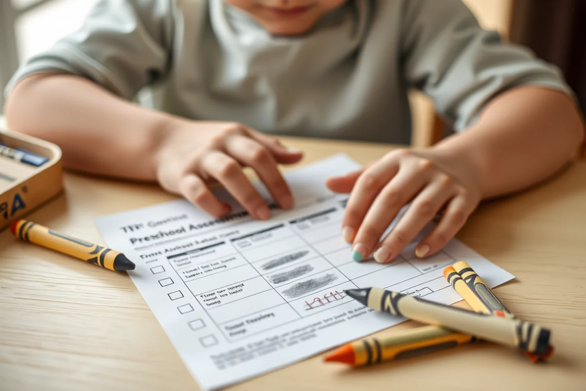 preschool crafts progress assessment checklist — Preschool Crafts Progress Assessment Checklist (step by step)