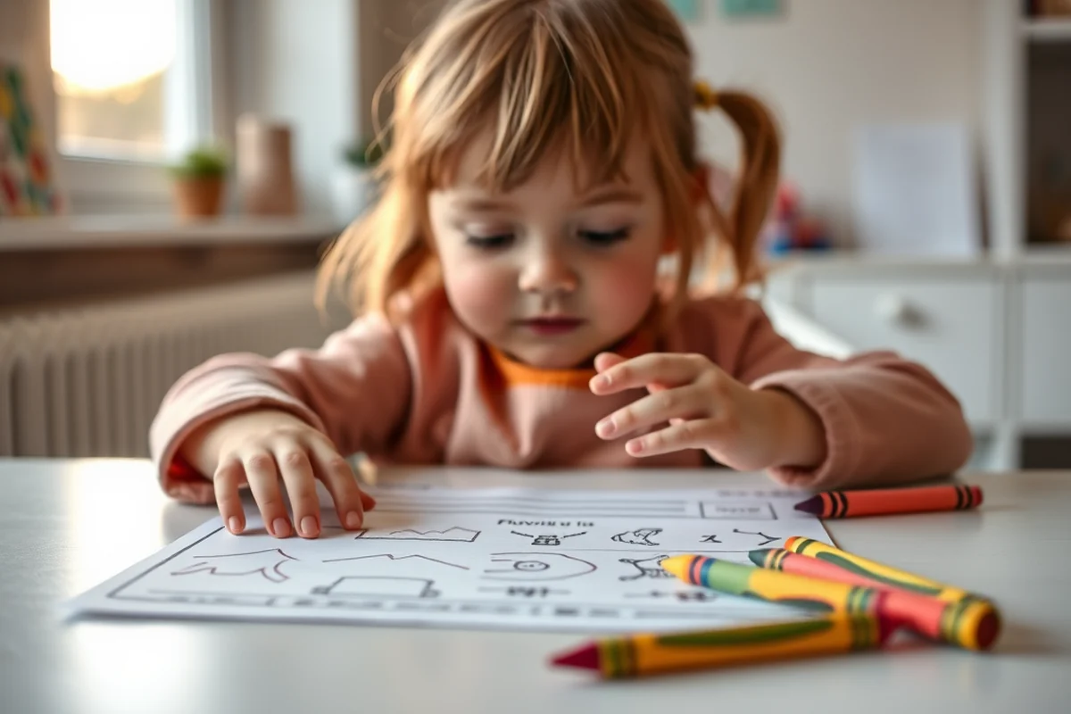 preschool crafts progress examples — Preschool Crafts Progress Examples (step by step)