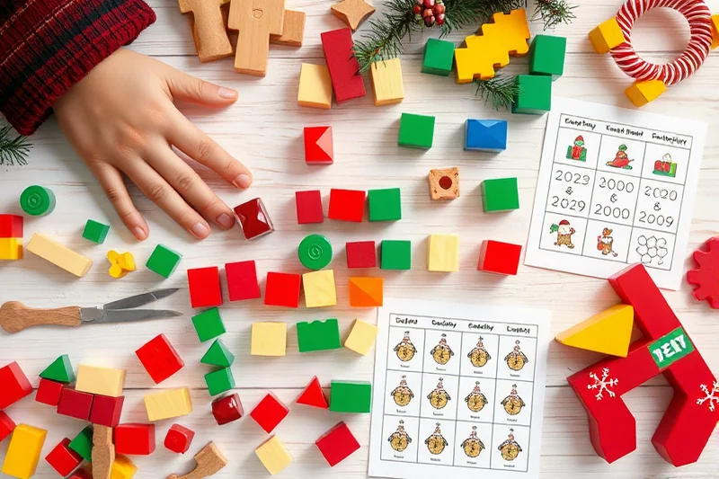 quick preschool crafts christmas — Quick Preschool Crafts Christmas (the finished result)