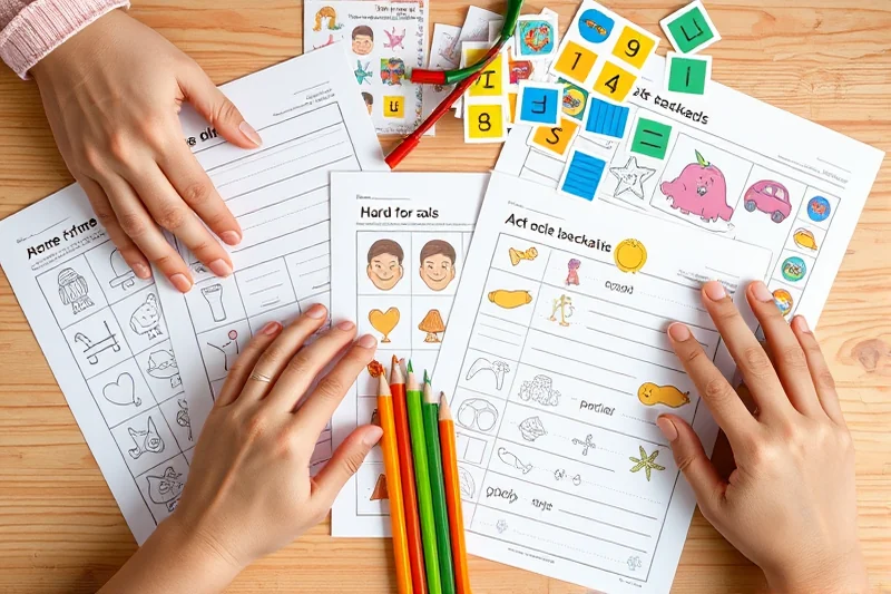 simple preschool crafts printables worksheets — Simple Preschool Crafts Printables Worksheets (the finished result)